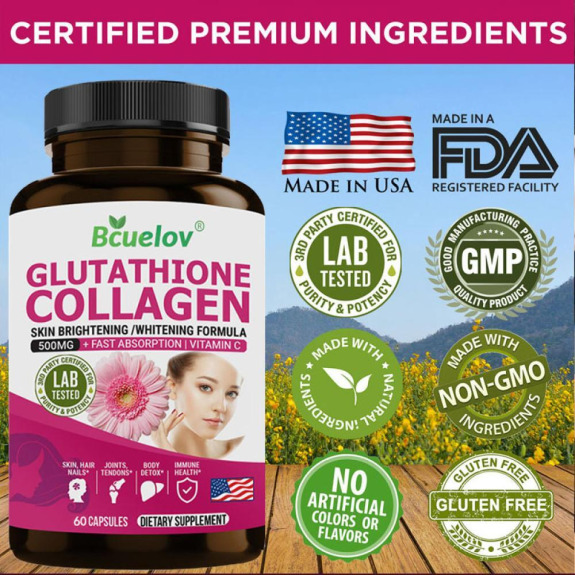 collagen and glutathione supplement Collagen & Glutathione Supplement Review: Get Glowing Skin Naturally