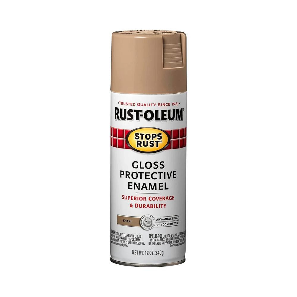 Rust-Oleum Stop Rust Gloss Khaki - 1