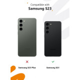 غطاء حماية واقٍ لهاتف Galaxy S23 بنمط قافلة الصحراء - 6 miniature