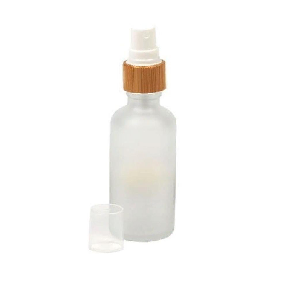 Homesmiths Mini Travel Spray Empty Glass Bottle, Eco Friendly - Multipurpose Refillable Liquid Container, Fine Mist Spray with lid - 50 ml - 2