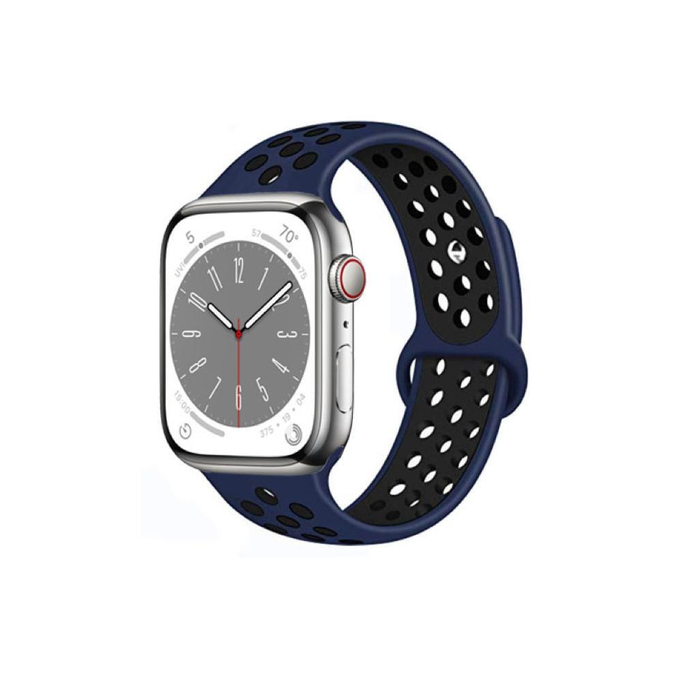 Perfii Dot Silicone Replacement Band For Apple Watch 41, 40, 38 mm Series 8/7/6/5/4 SE - 2