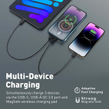 Promate TransPack-5 Transparent 15W MagSafe wireless charging power bank - 5 miniature