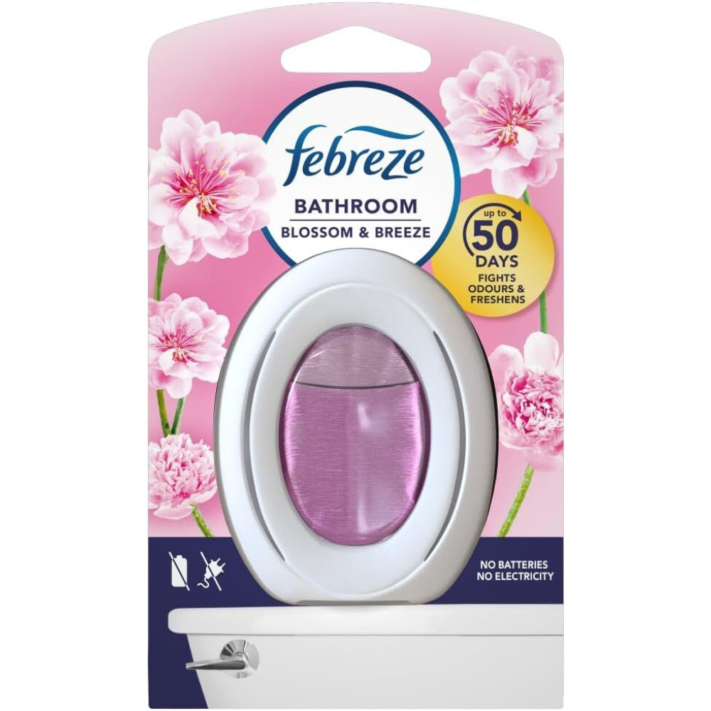 Febreze, Bathroom Air Freshener, Blossom and Breeze, 7.2ml - 1