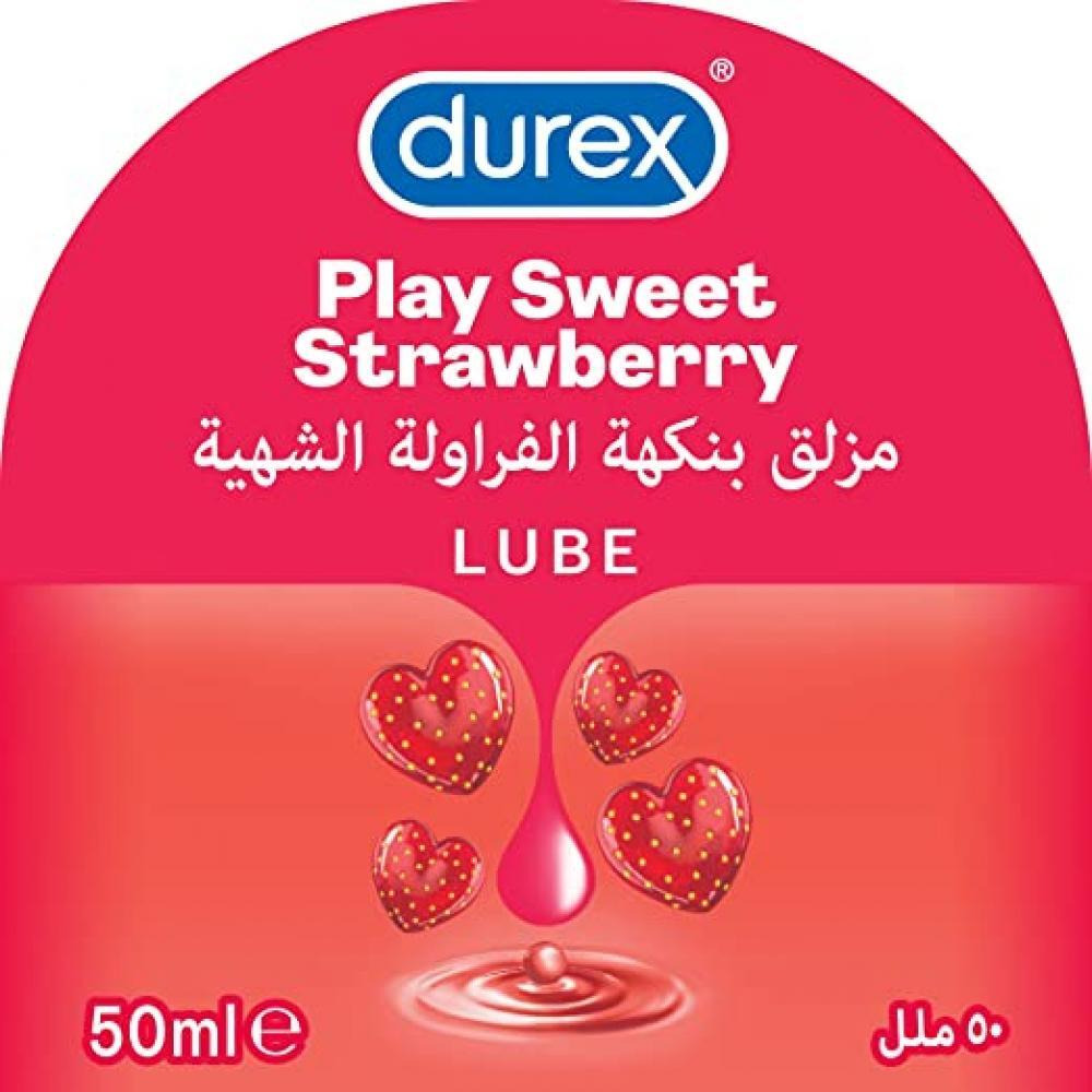 Durex / Intimate lubricant, Play sweet strawberry lube, 50 ml - 1