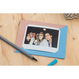 Fujifilm 16448149 Instax Wide Msg Card (Br X Bl) - 1 miniature