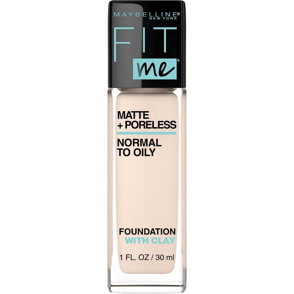Maybelline New York \/ Foundation, Fit me, Matte, 105 - Fair ivory, 1 fl oz (30 ml) - 1