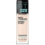 Maybelline New York \/ Foundation, Fit me, Matte, 105 - Fair ivory, 1 fl oz (30 ml) - 1 miniature