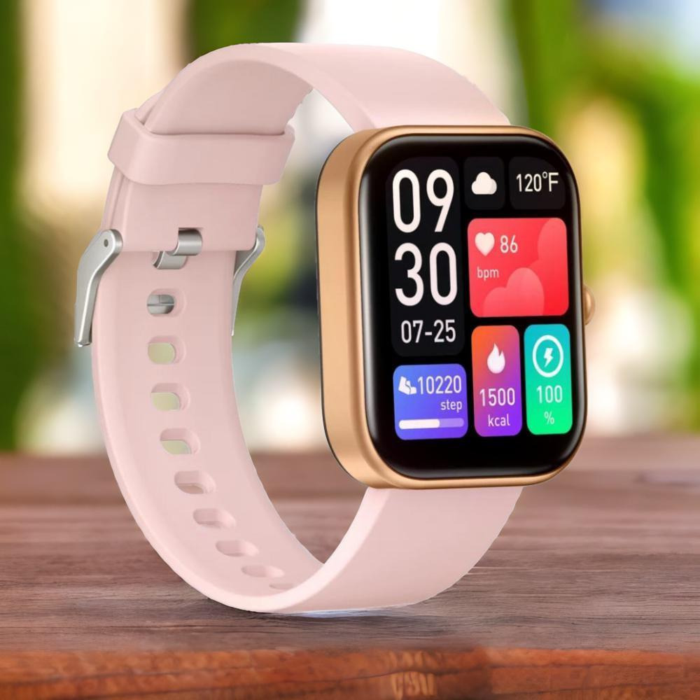 Smart Watch for Men Women (Answer/Make Call) - 2" Touch Screen Smartwatch for Android & iOS Phone with Heart Rate & Blood Pressure & Blood Oxygen Moni - 1