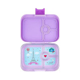 Yumbox Panino 4-Compartment Leakproof Bento Box Purple - 1 miniature