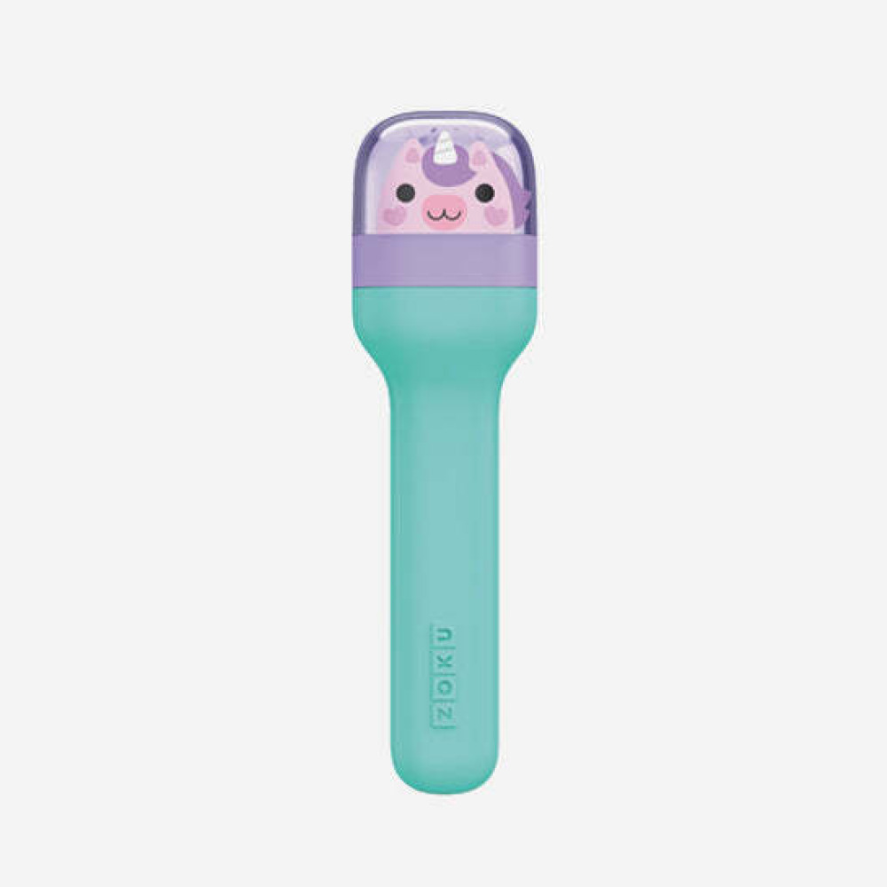 Zoku Pocket Neatly Nesting Set of 3 Utensils has a Spoon, Fork and Knife, Unicorn - 1