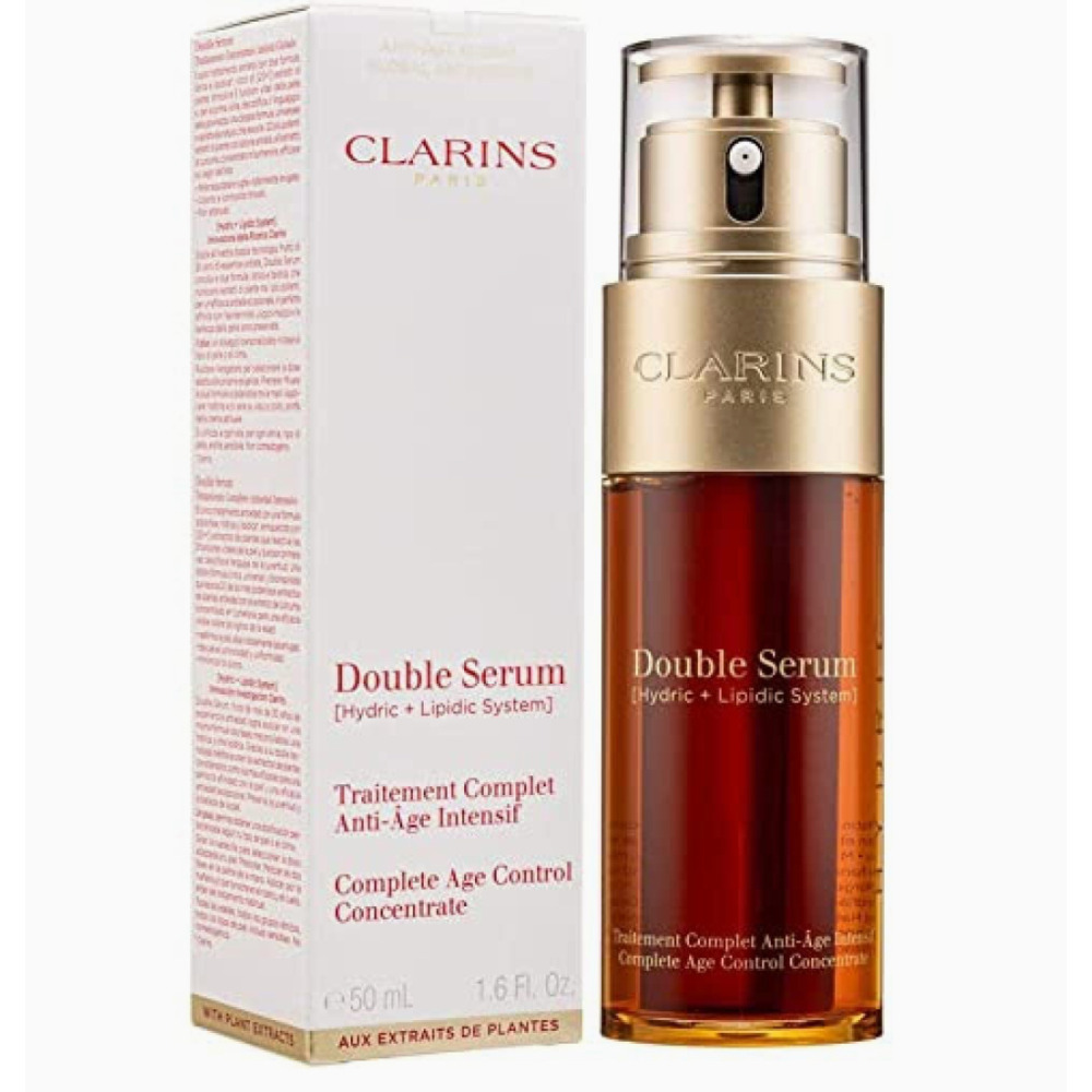 Clarins Double Serum Концентрат Для Полного Контроля возраста - 1