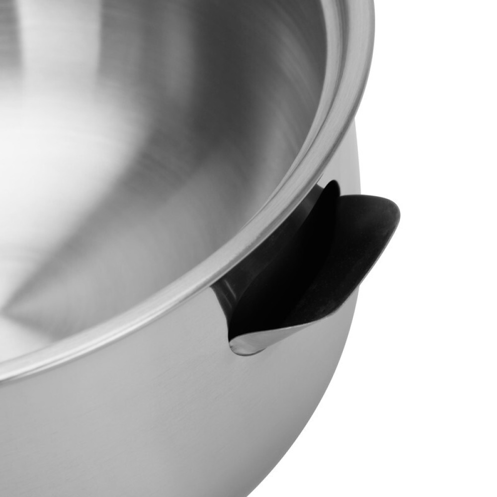 Fissman Saucepan 16cm/0.95LTR Double Wall Bain-Marie Without Lid Stainless Steel - 6