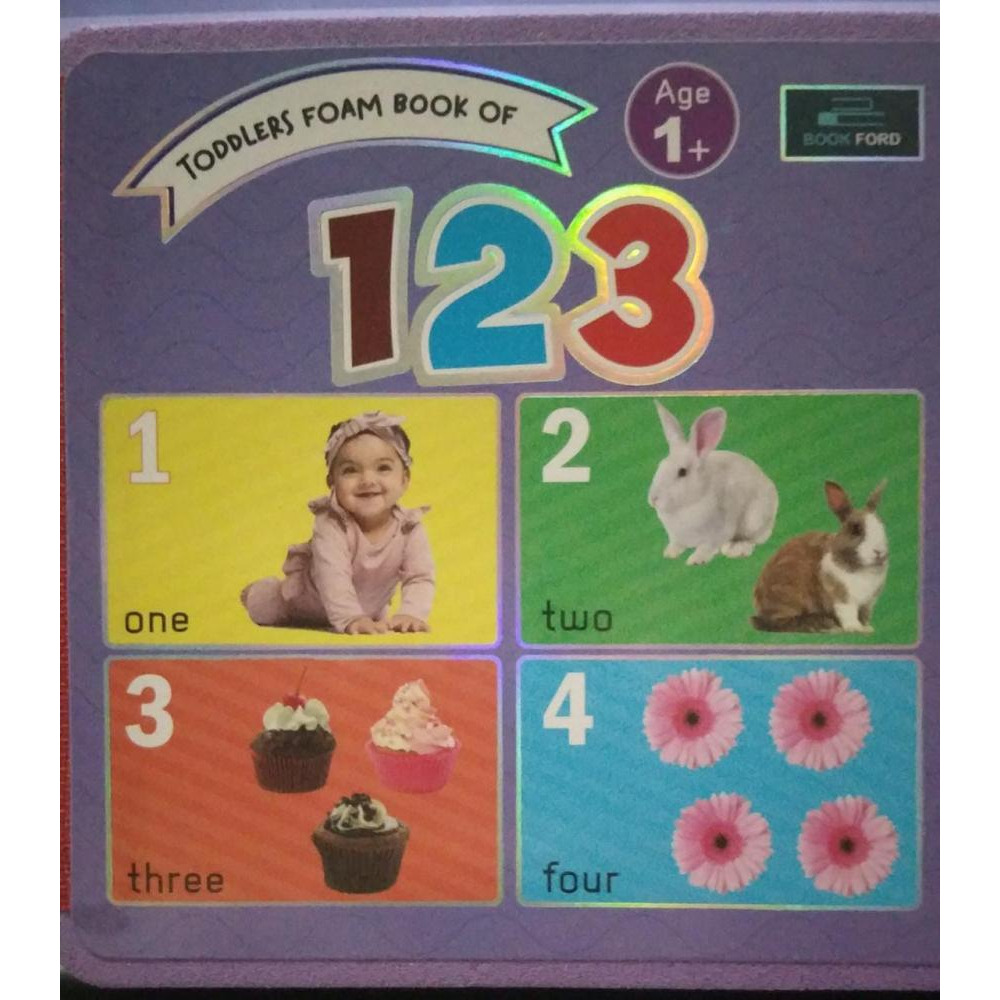 Toddlers Foam Book Of 1 2 3 - 1