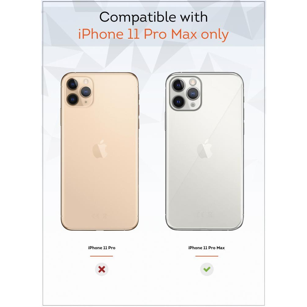 Protective Case Cover for Apple iPhone 11 Pro Max Stay focused - 5
