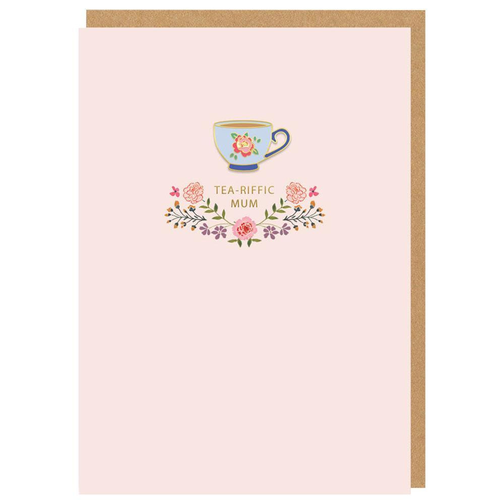 Ohh Deer - A6 Mother's Enamel Pin Card - 1