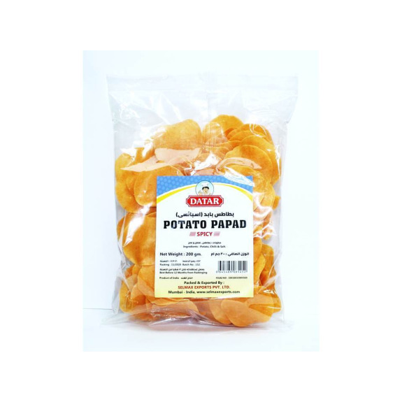 DATAR POTATO PAPAD SPICY 200GM