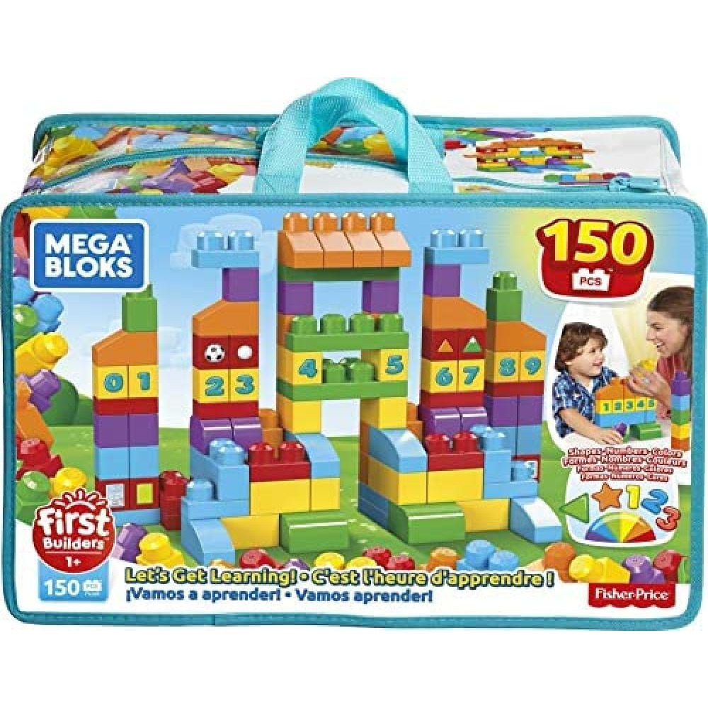 Mega Bloks / Let's get learning playset, 150 pcs, 1+ - 1