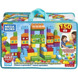 Mega Bloks / Let's get learning playset, 150 pcs, 1+ - 1 miniature
