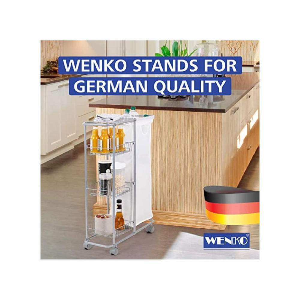 Wenko Collecting Trolley Slim - 6