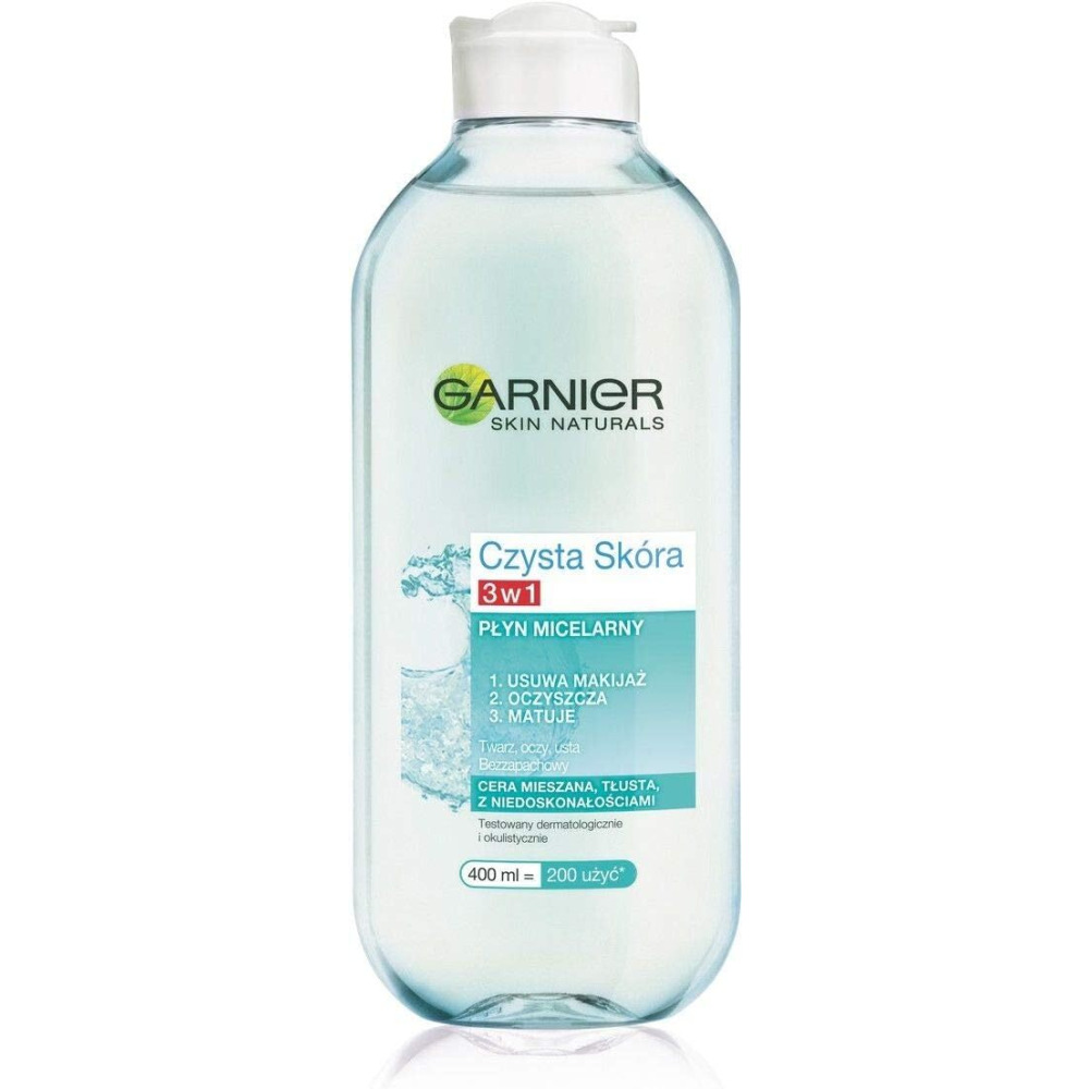 Garnier Pure Skin 3-in-1 Micellar Liquid 400 ml - 1