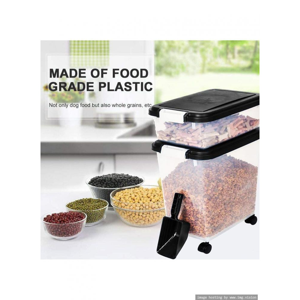 Homesmiths Pet Food Container with Spoon - 2