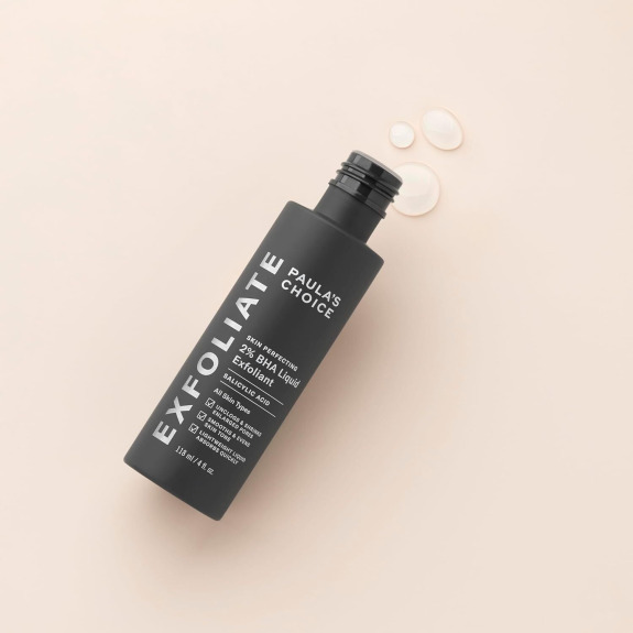 PAULA'S CHOICE-SKIN PERFECTING 2% BHA Liquid Салициловая Кислота-Эксфолиант-Эксфолиант Для Лица от ЧЕРНЫХ Точек, РАСШИРЕННЫХ ПОР, Морщин, ТОНКИХ ЛИНИЙ