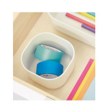 Interdesign Eco Storage Compact Bin 3.6 x 3.6 x 2.4 inch Coconut - 2 miniature