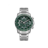 Kenneth Scott Men's Chronograph Green Dial Watch - K22139-SBSH - 1 miniature