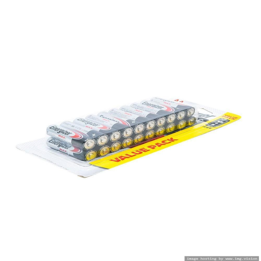 Energizer Alkaline Aa 1.5V Promo Pack Of 20 - 3