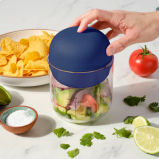 Измельчитель Nutricook Choppi Cordless Аккумуляторный CH600 Синий - 2 miniature