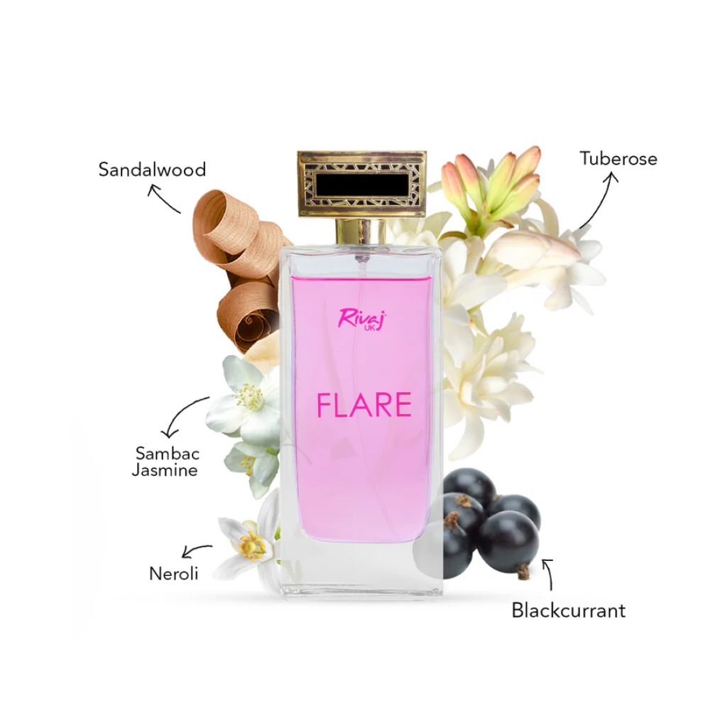 Rivaj Flare Perfume For Women 100 ml - 2