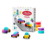 HEY CLAY - Air-Dry Clay Happy Cars Set, 6 Cans - 2 miniature
