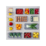 прозрачная Коробка Для Яиц IDESIGN Crisp, серая - 5 miniature