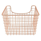 Spectrum Scoop Storage Basket Medium Copper - 5 miniature
