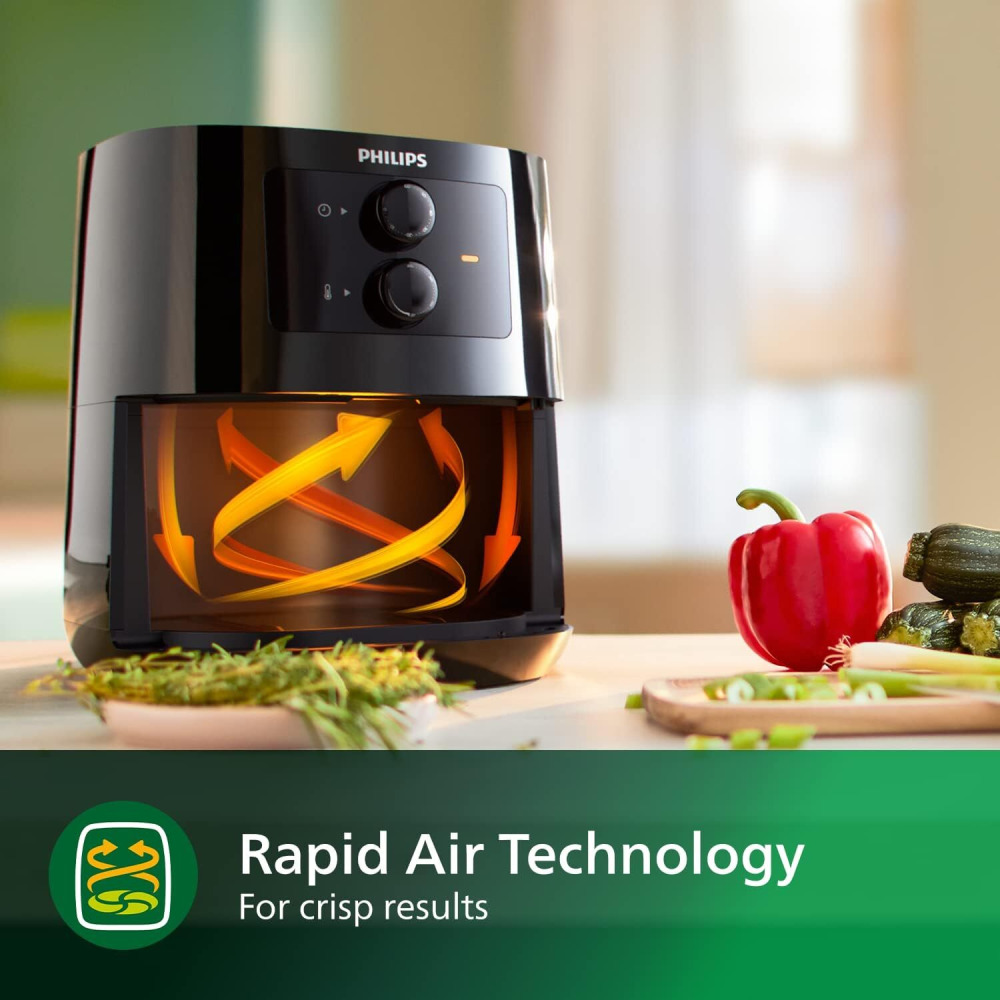 Philips Airfryer with Rapid Air Technology Black HD9200\/91 - 5