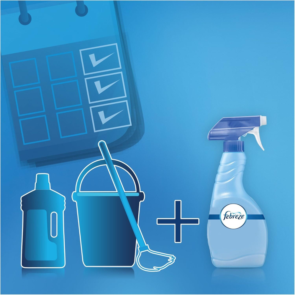 Febreze Fabric Refresher Spray Cotton Fresh, 375 ml - 5