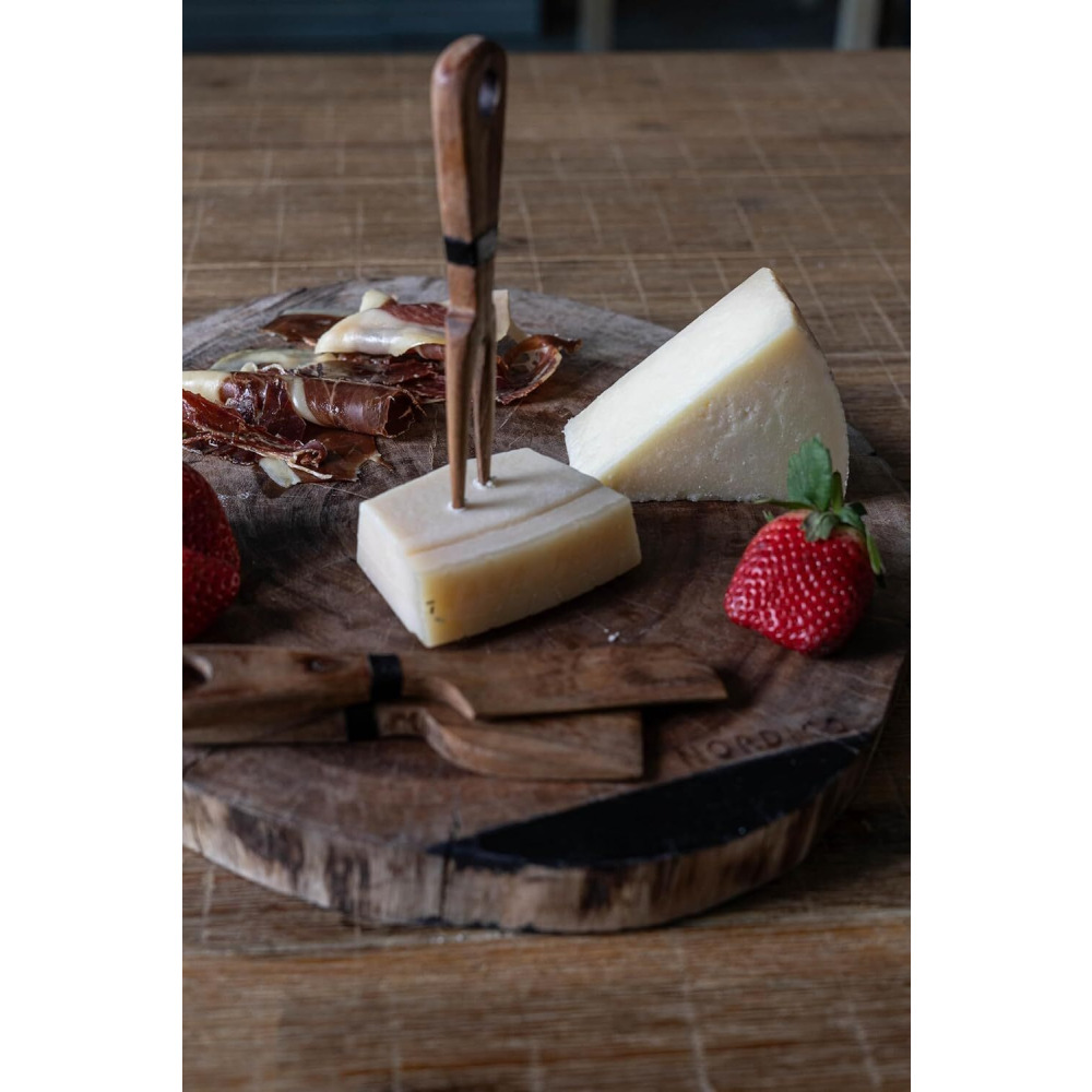 Nordico Wooden Cheese Board Set, Irregular shape - 5