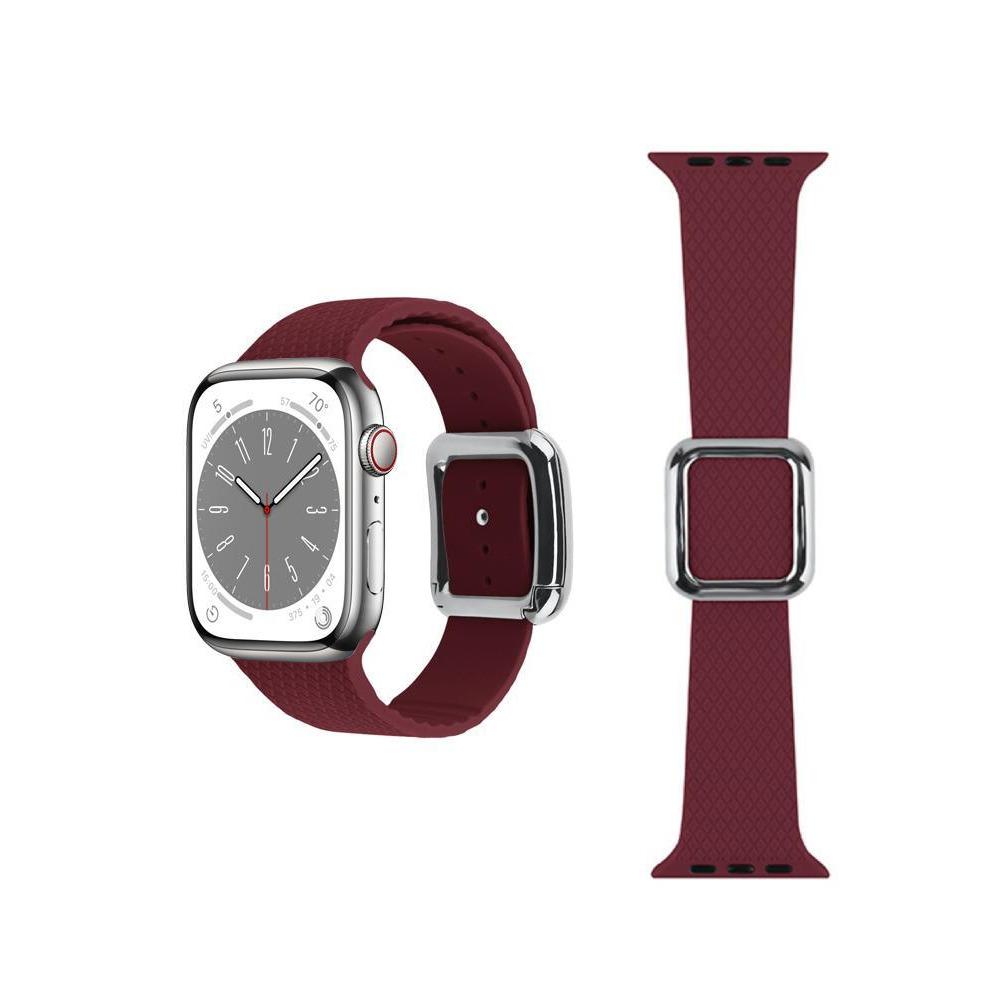 Perfii Silicone Replacement Band For Apple Watch 49/45/44/42mm Series Ultra/8/7/6/5/4/SE - 1