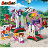 BanBao / Trendy city, Girl series, 401 pieces, 6110, multicolor, 5+ - 8 miniature