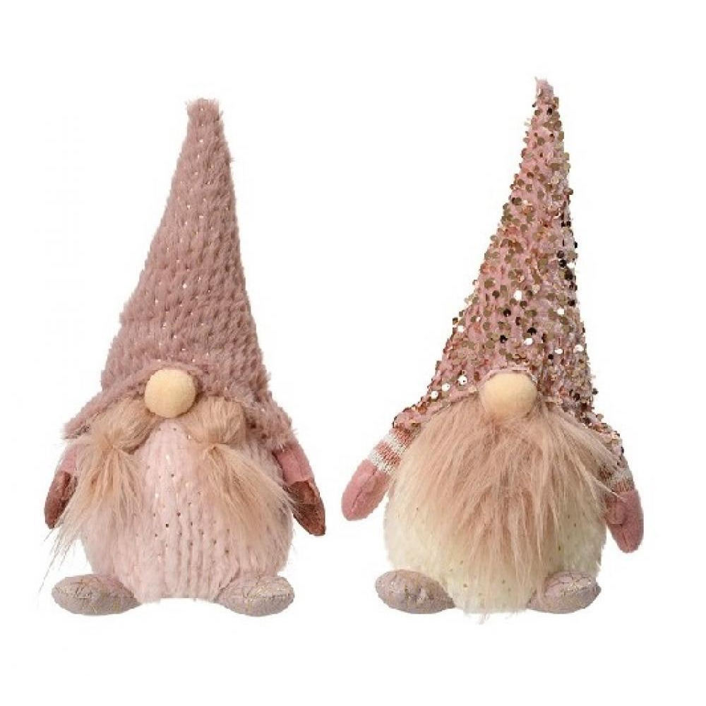 ديكوريس كايمنجك 30 سم بوليستر وردي متنوع قطعة واحدة - 1