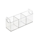 InterDesign Clarity Vanity Organizer 9 x 3 x 4 inch Clear - 2 miniature