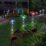 Exhart Solar Acrylic Butterfly Garden Stake - 7 miniature