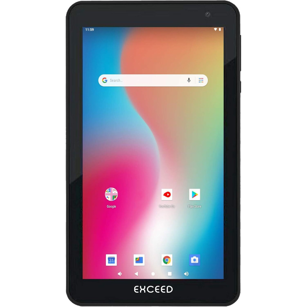 EXCEED 6.95 Inch Android Tablet, Quad Core Processing Tablet - 1