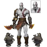 Warrior Action Figure – Kratos-style Model with Box - 2 miniature