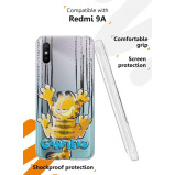 حافظة هاتف REDMI 9A، حافظة هاتف واقية مضادة للصدمات لهاتف REDMI 9a، مع نمط خدوش Garfield - 2 miniature