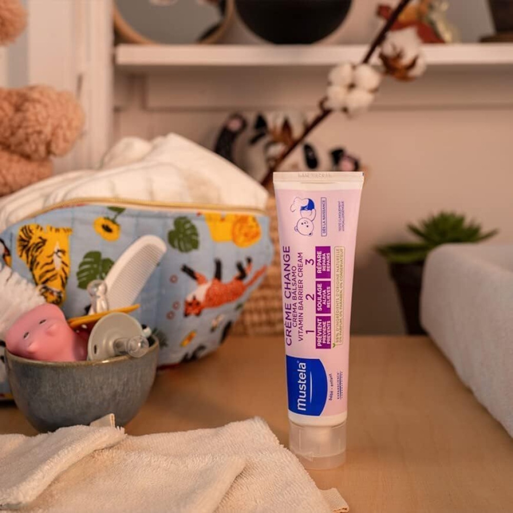 Mustela Baby Diaper Rash Vitamin Barrier Cream 123, 50ml - 7