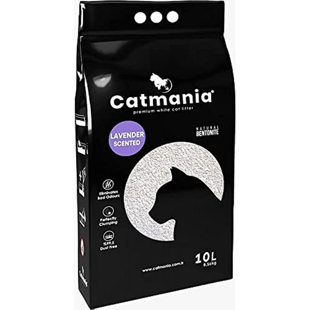  Catmania Bentonite Cat Litter Lavender 10L - 1