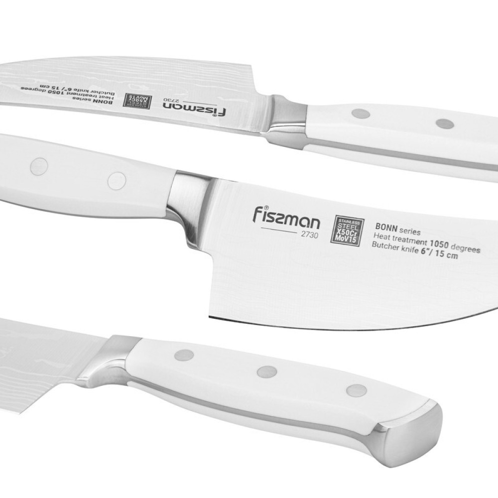 Fissman 6'' Butcher Knife Bonn Stainless Steel - 6
