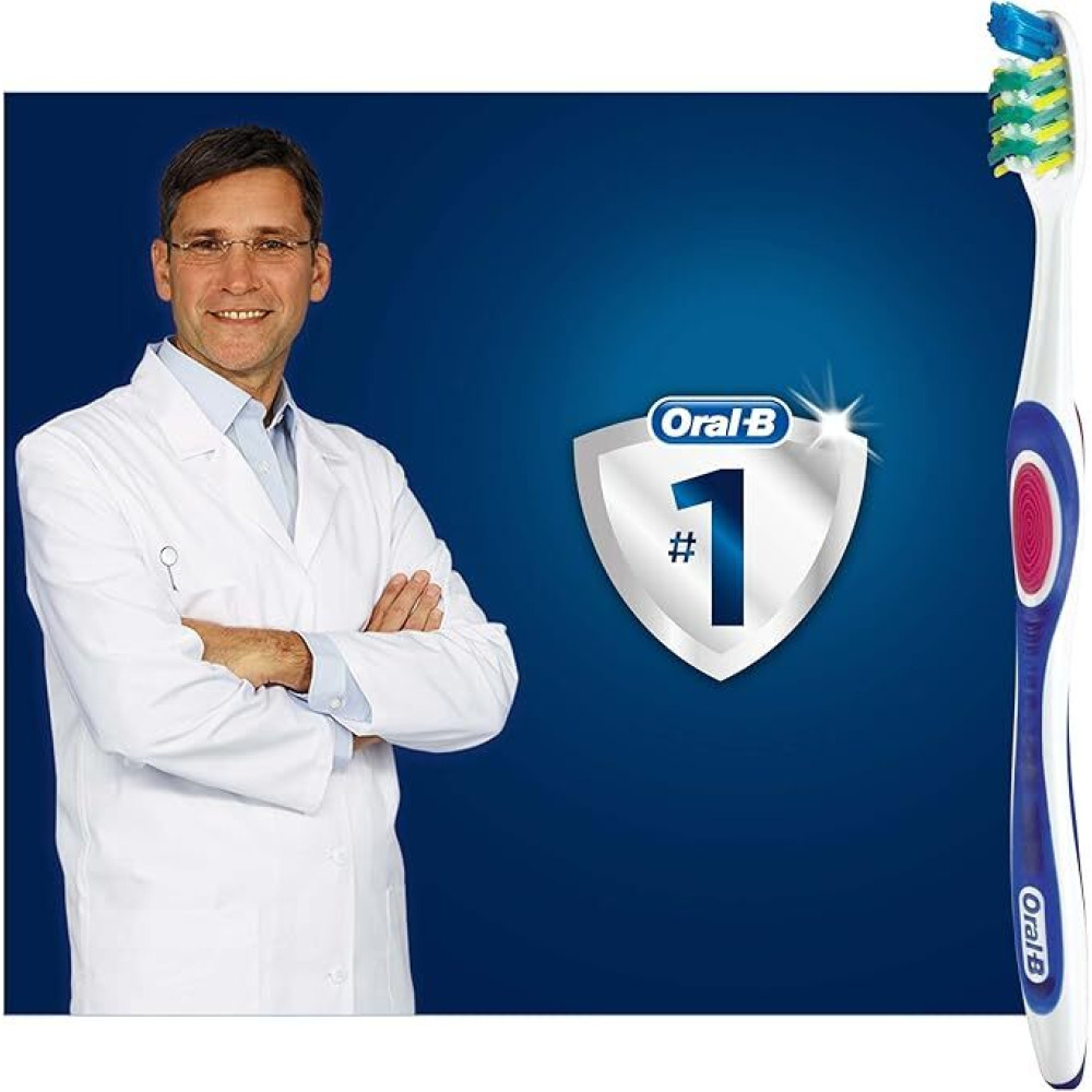 Oral-B Oral B Oral-B Pro-Expert Extra Clean Toothbrush - 40 Medium. Blue, Multi Color - 3