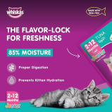 Whiskas, Wet food, Kitten, Tuna, 80 g  - 3 miniature